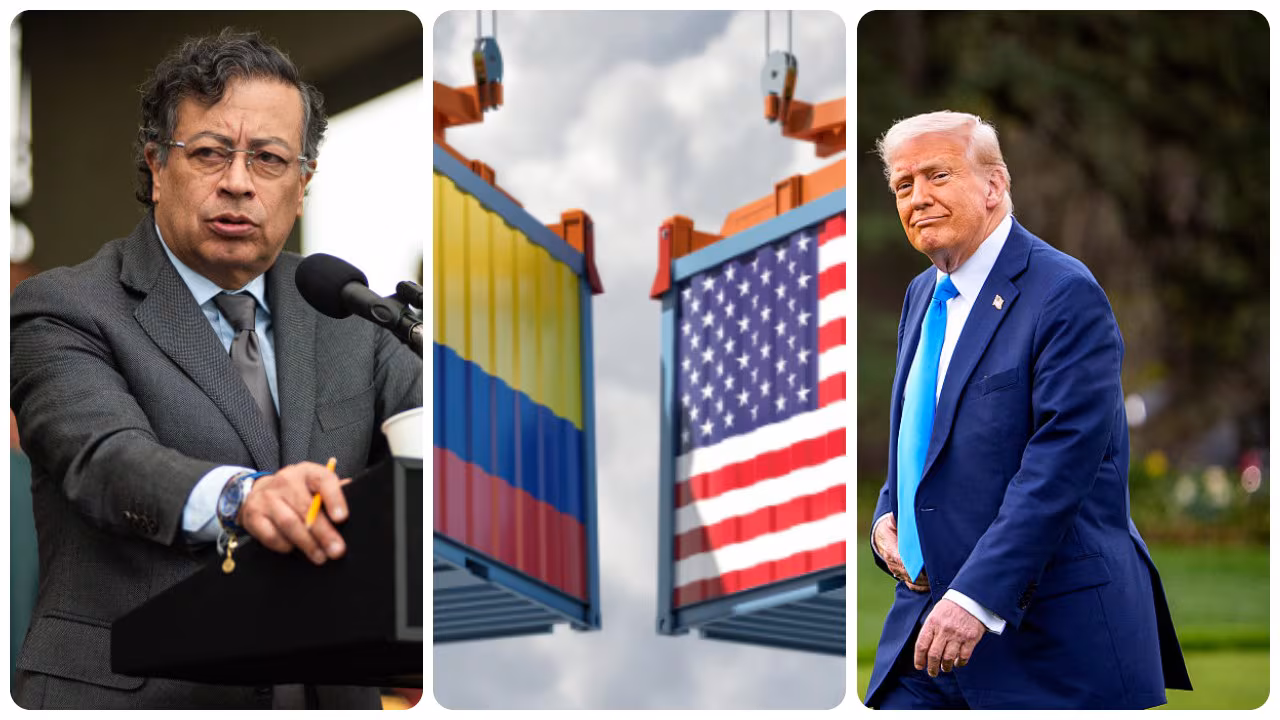 Trump se despacha contra Petro: “Colombia está fuera de control… tienen al peor presidente. Es un lunático”